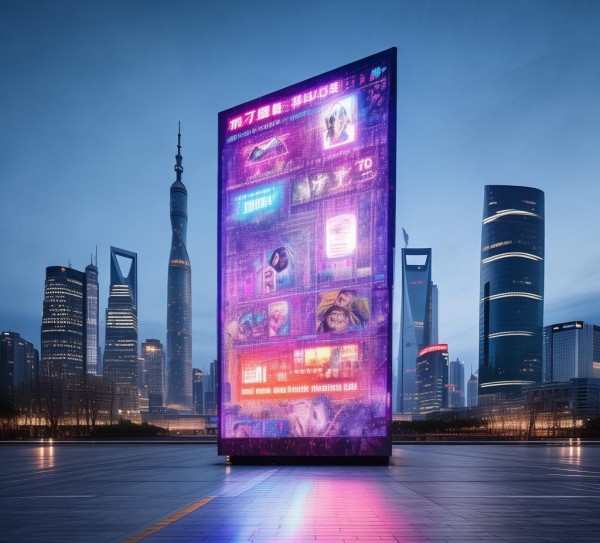 智能广告，上海的未来之光与科技的创新