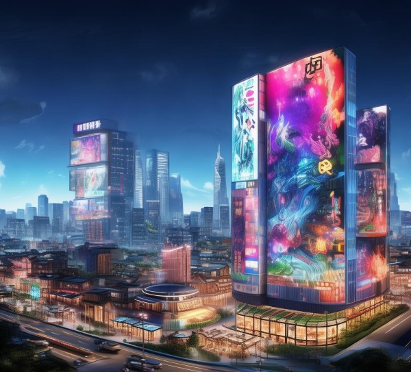 儋州户外广告规划公示图,城市夜景展示之道