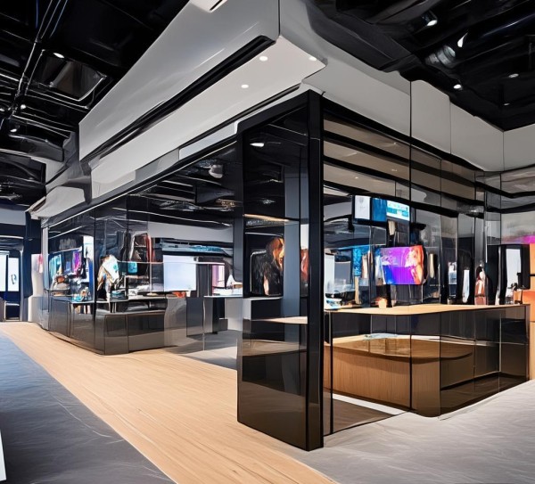 品牌空间，广告店空间设计规划方案