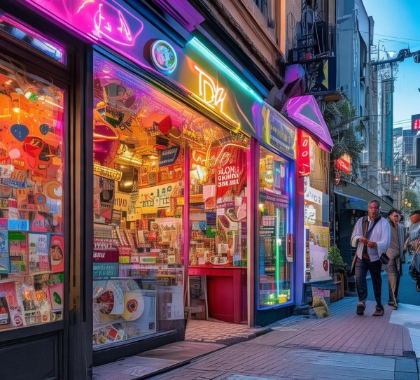 广告店案例宣传图片，品牌传播的视觉密码