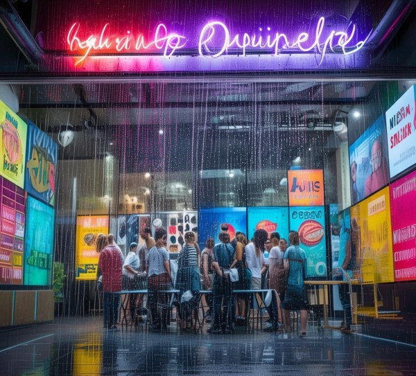 雨天广告公司,用宣传语打动雨天