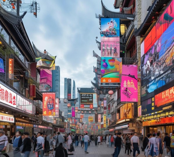 Exploring the Outdoor Advertising Strategy of Nanjing