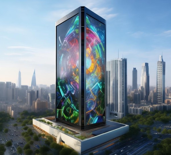 大型落地广告牌规划，城市形象的数字化升级与可持续发展