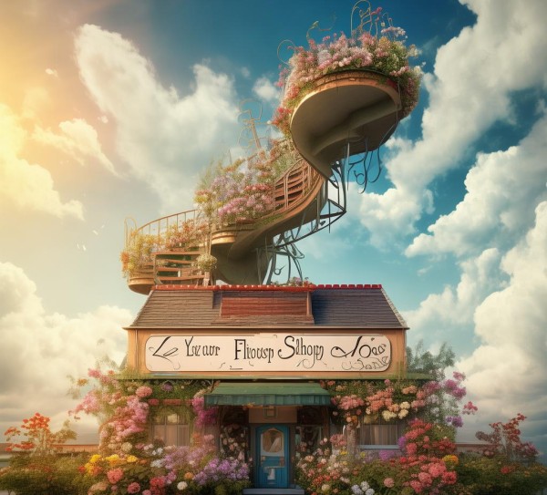 让花店更上一层楼—花店广告公司宣传语
