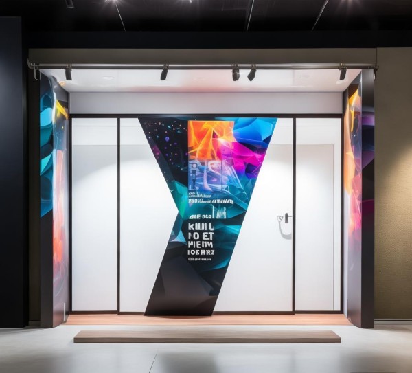 广告公司门型展架设计与宣传语，让品牌更上一层楼