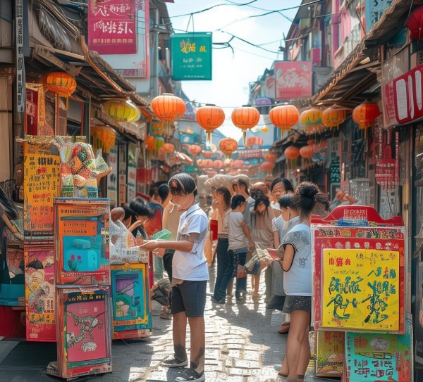 聚玩街,广告与语文教学的完美结合