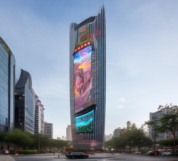 福建城市地标广告牌,融合创新,传承发展