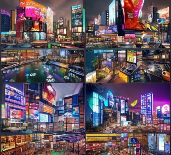 广告公司宣传地图，视觉盛宴的完美配合