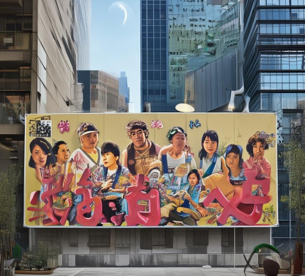 城市化仪式拼房广告