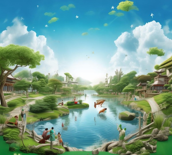 水域公园整体广告规划，助力生态保护与文化传承