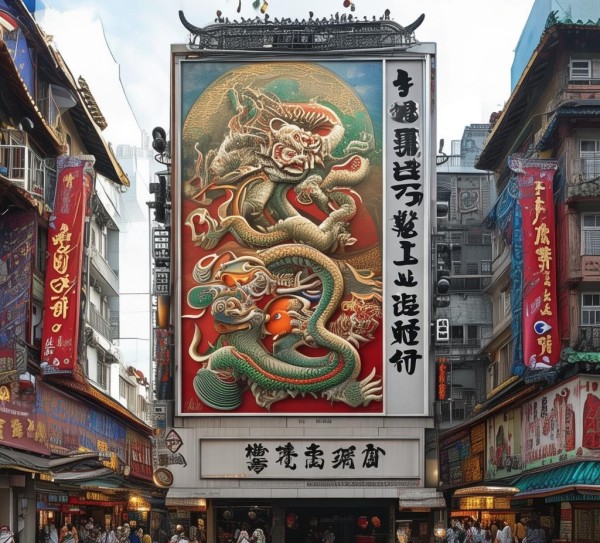汉的广告,权力与娱乐的交织