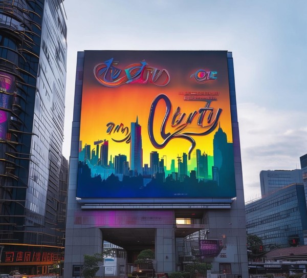 湘潭地标广告牌，honor of the city
