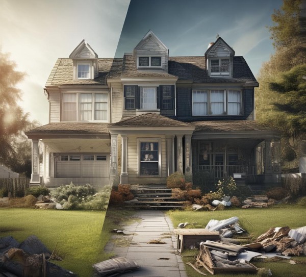 房地产广告中的虚假与真相，case study of虚假宣传 in real estate ads