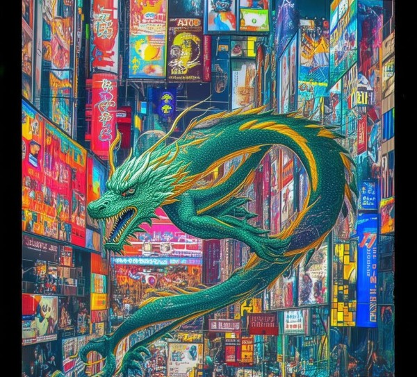 龙与广告，一场视觉盛宴