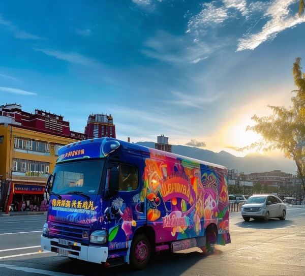广告宣传车广告公司，助力 vibrant城市