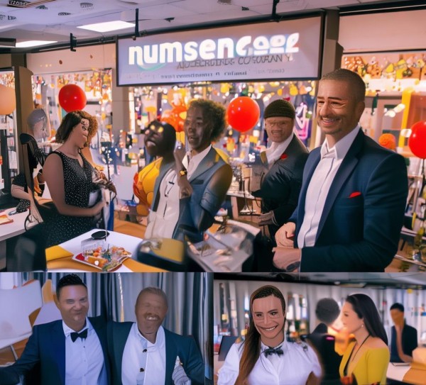 筹备年会,numsense广告公司助力成功
