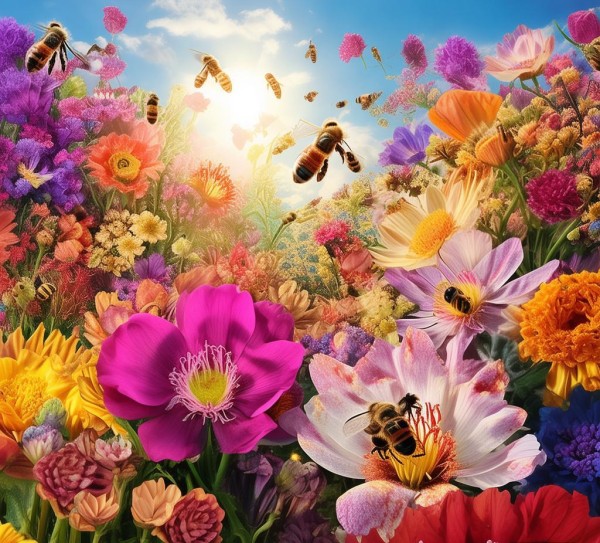 蜂花广告宣传案例，一场视觉盛宴