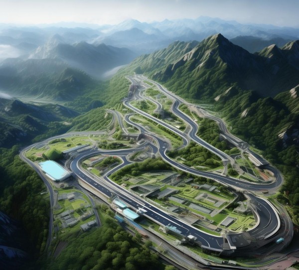 秦岭战备公路规划图，建设战备设施的创新