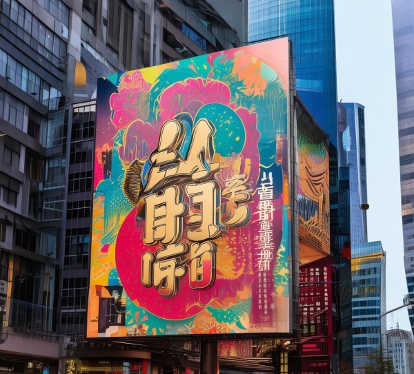 上海的广告设计，视觉语言的传递