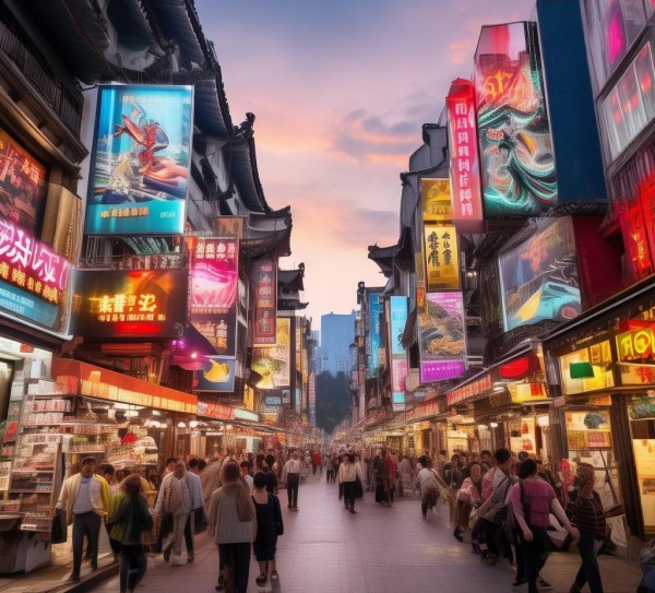 台州广告，城市文化的活态展示