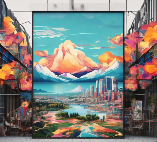 西宁宣传广告设计案例，innovating city culture