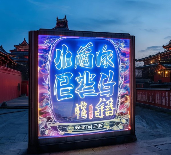 承德发光广告字设计