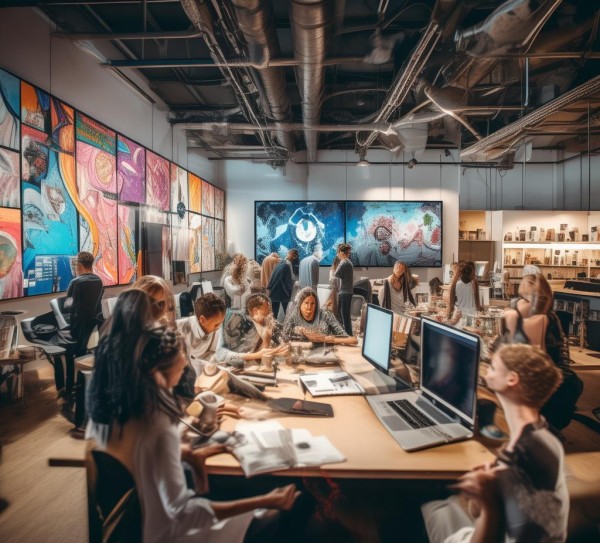 广告公司宣传片实拍图，视觉语言的艺术之源