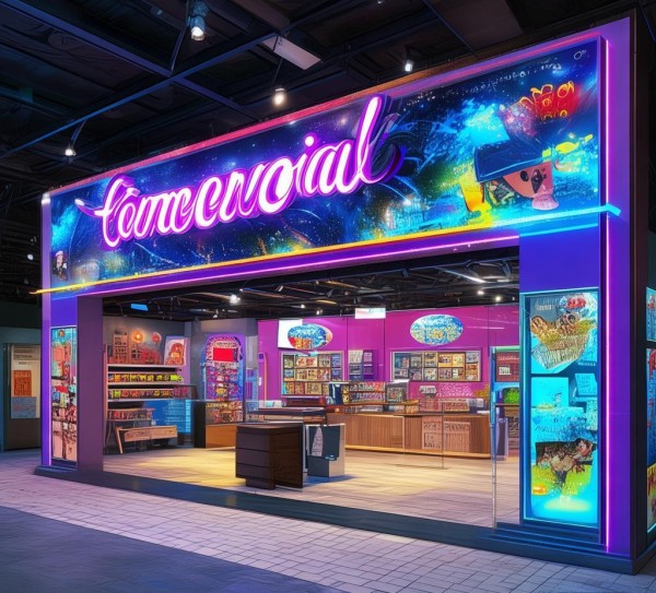 广告店设计,让商业更具吸引力