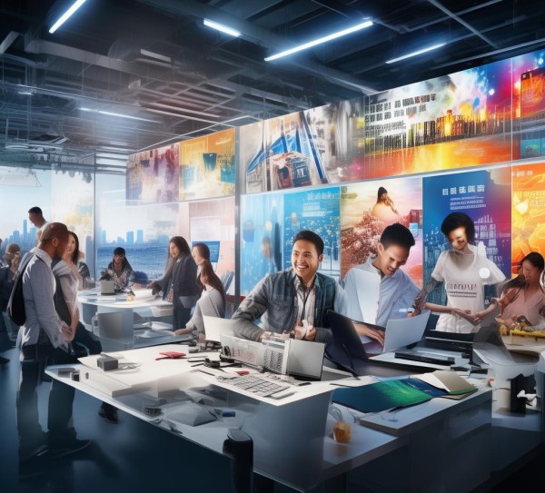 福永广告公司宣传图,视觉与营销的完美结合