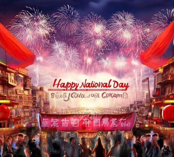 庆祝国庆,共筑中国梦—广告公司国庆宣传背景图