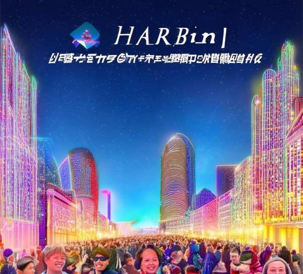 哈尔滨的宣传广告设计案例，让城市更亮