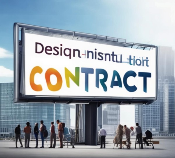 广告牌 Design and Installation Contract