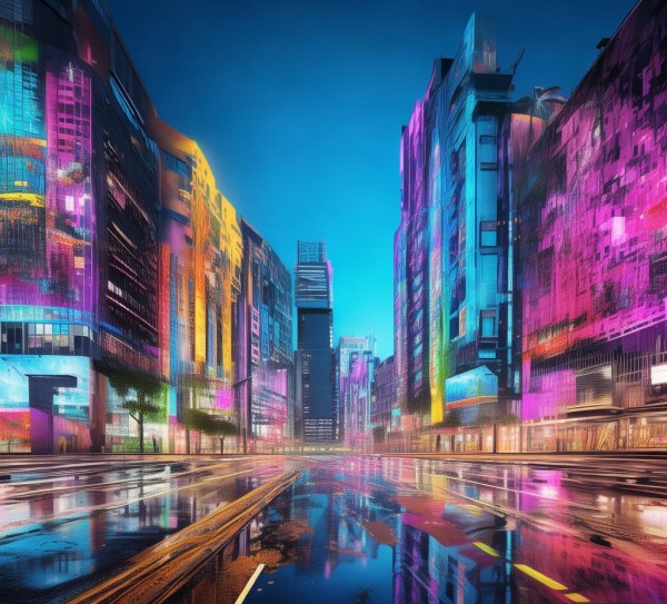 城市视觉盛宴，数字时代的城市视觉盛宴广告设计解决方案