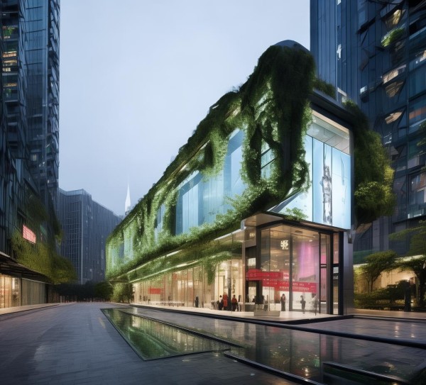 江西广告展示规划设计，innovative design in urban spaces