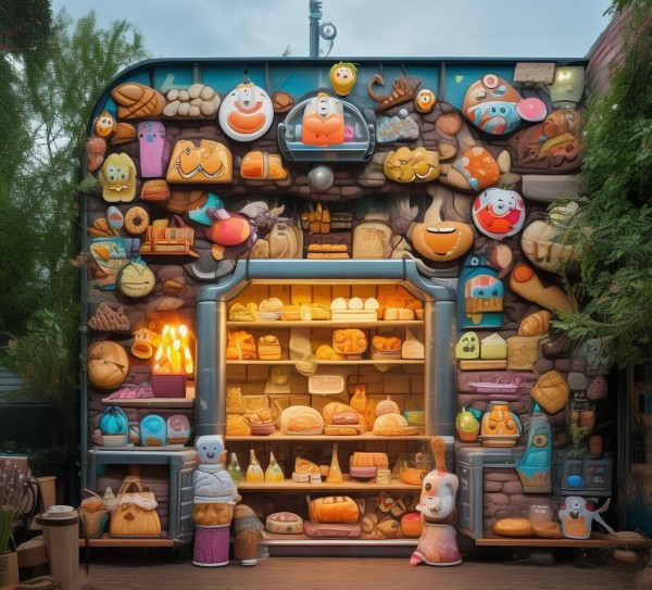 隐秘的 Inside Out，烘焙店广告位的设计智慧