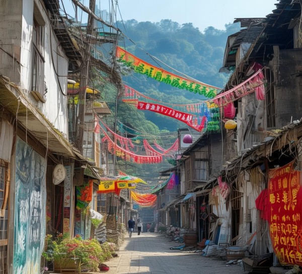 大墩村，广告宣传中的现状与困境