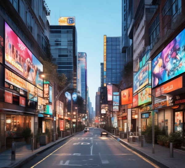 路径两侧广告规划设计，让城市更美观