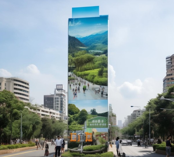 梅州市户外广告规划，交通便利，环境优美，吸引游客