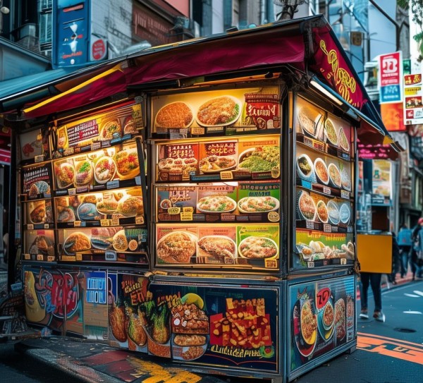 快餐广告案例分析,视觉与信息的较量