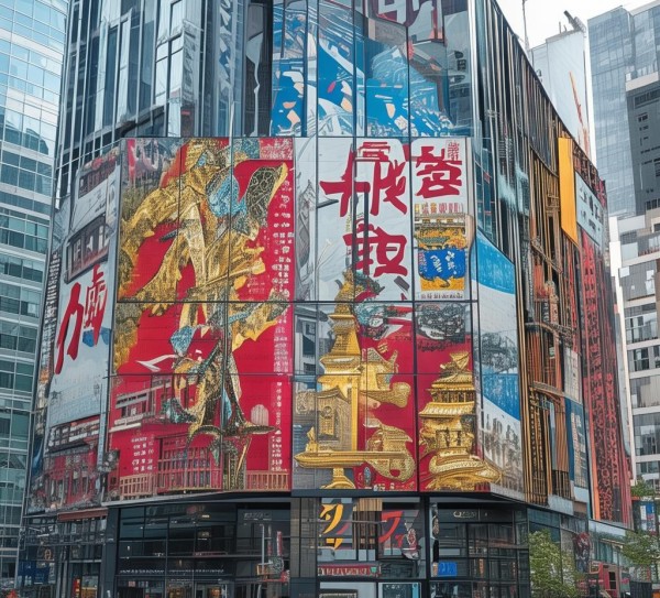 南昌广告宣传设计案例，现代与传统的完美融合