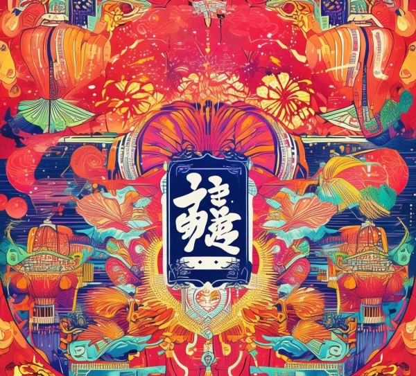 元旦彩绘,创意与品牌的传递