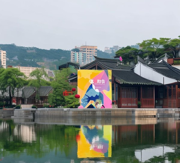 湖州的诗意与艺术,宣传栏广告公司为城市注入文化新光
