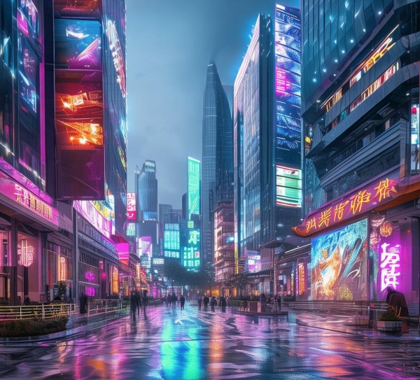富阳广告设计,未来城市的一方天地