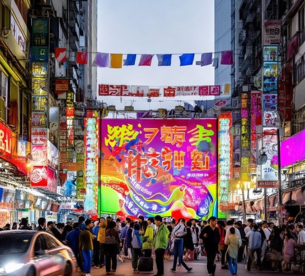 聚玩街,广告宣传的语文案例