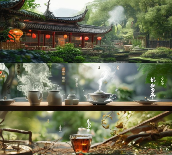 茶厂广告设计，茶香与文化的完美融合