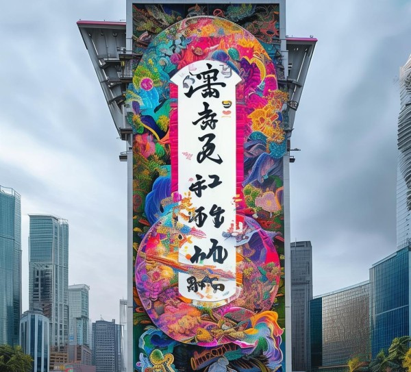 江庄辉煌广告牌，艺术与设计的完美结合，成为艺术盛宴