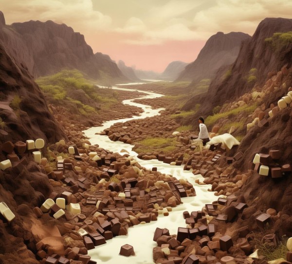 chocolates and the lie of the land