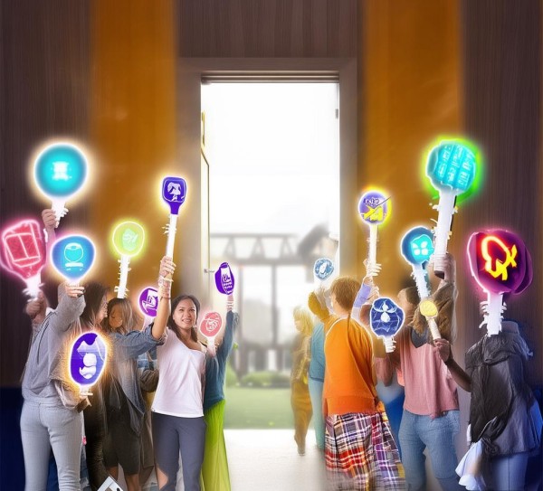 把握机遇,开启人生新篇—大学生职业规划广告