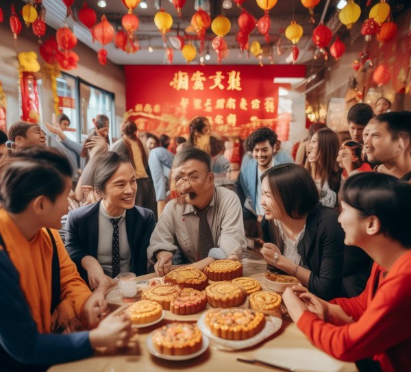 广告公司中秋宣传,创意与温情并存