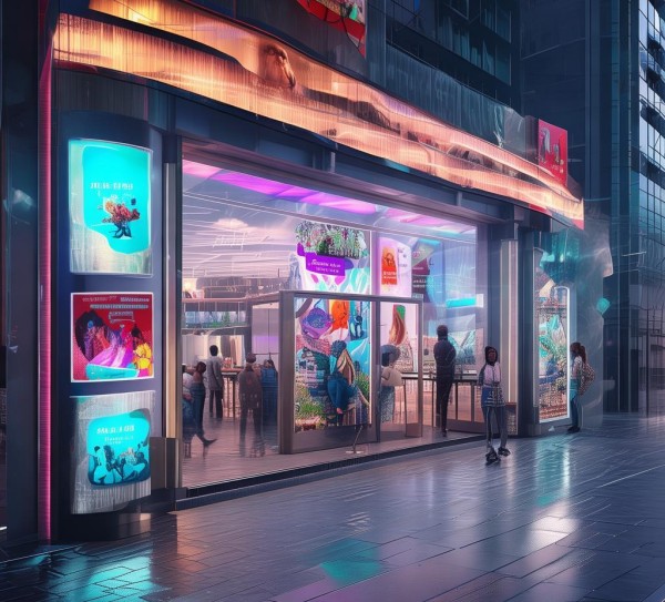 广告公司、门店与企业宣传图片，视觉营销的未来方向